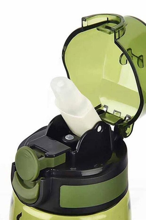 Peakgift Titiz Pipetli Rio Su Ve Detoks Su Şişesi Matara Policarbon 750 Ml Kırmızı - 1