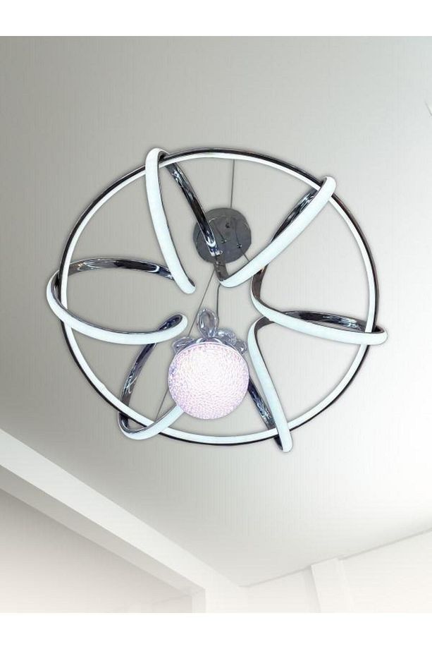 Modern Ledli Kuzey Modern Sarkıt Tek Toplu Avize - 1