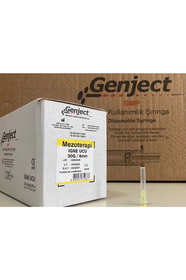 Mezoterapi Iğne Ucu 30g 6mm 100 Adet - 3