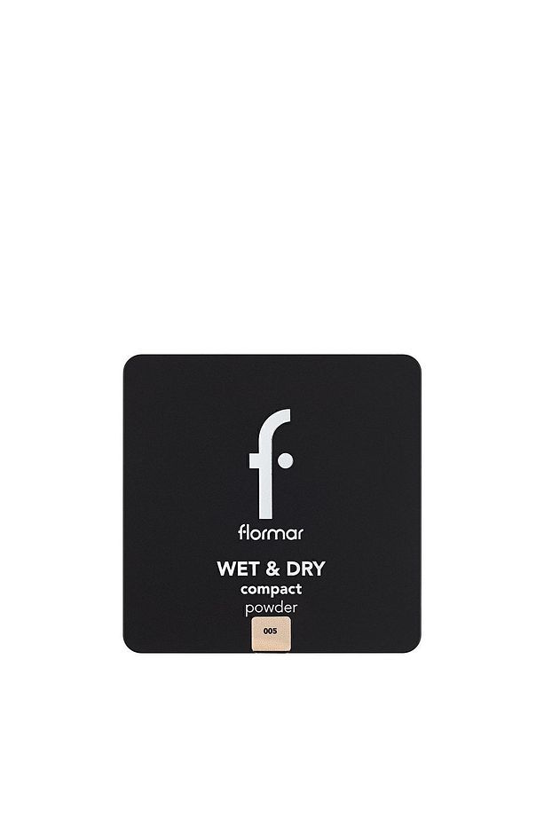 Islak-Kuru Kremsi Pudra - Wet&Dry Compact Powder - 005 Medium Caramel - 8682536053693 - 2