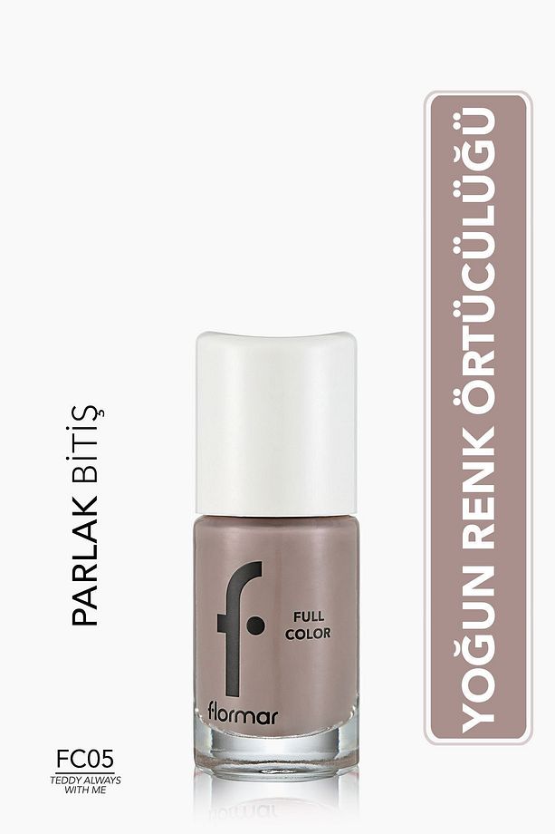 Yoğun Pigmentli Parlak Oje-full Color Nail Enamel-fc05 Teddy Always Wıth Me-8690604310418 - 1