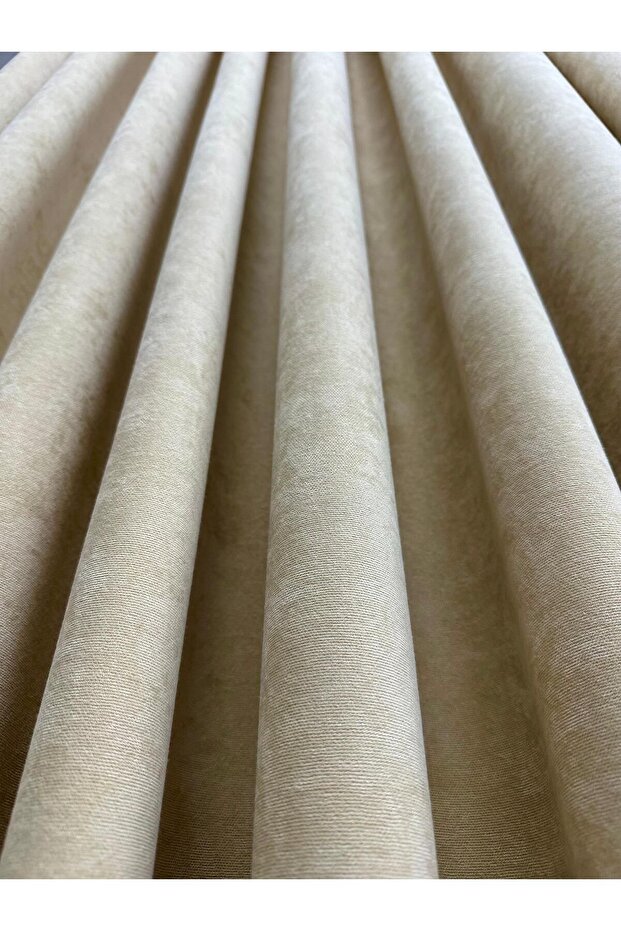 Perkoz Ada Fonluk Light Beige Single Wing 1/2,5 Medium Dense Pleat