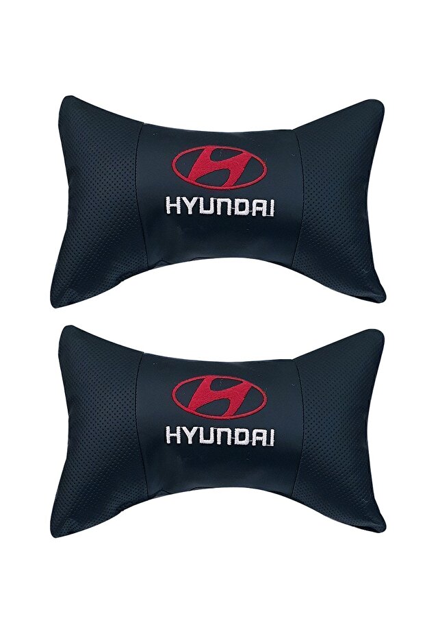 Hyundai Written High Quality Travel Neck Pillow and Belt Pad Set