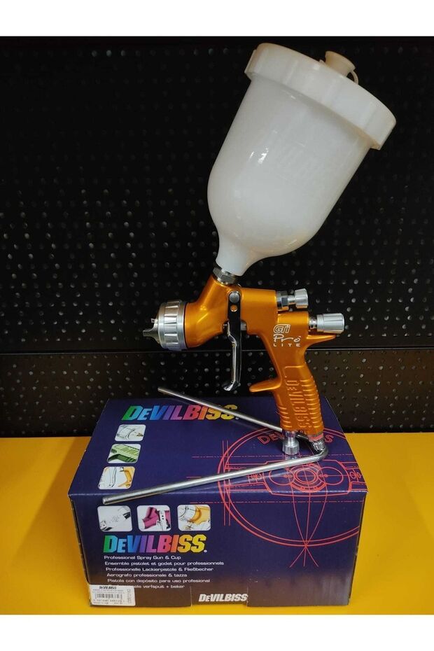 Devibiss Gti Pro Lite Gravity Gold Boya Tabancası - 3