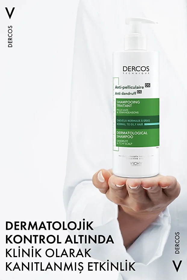 Dercos Anti Dandruff Kepek Karşıtı Şampuan 75 ml - Normal Ve Yağlı Saçlar - 4