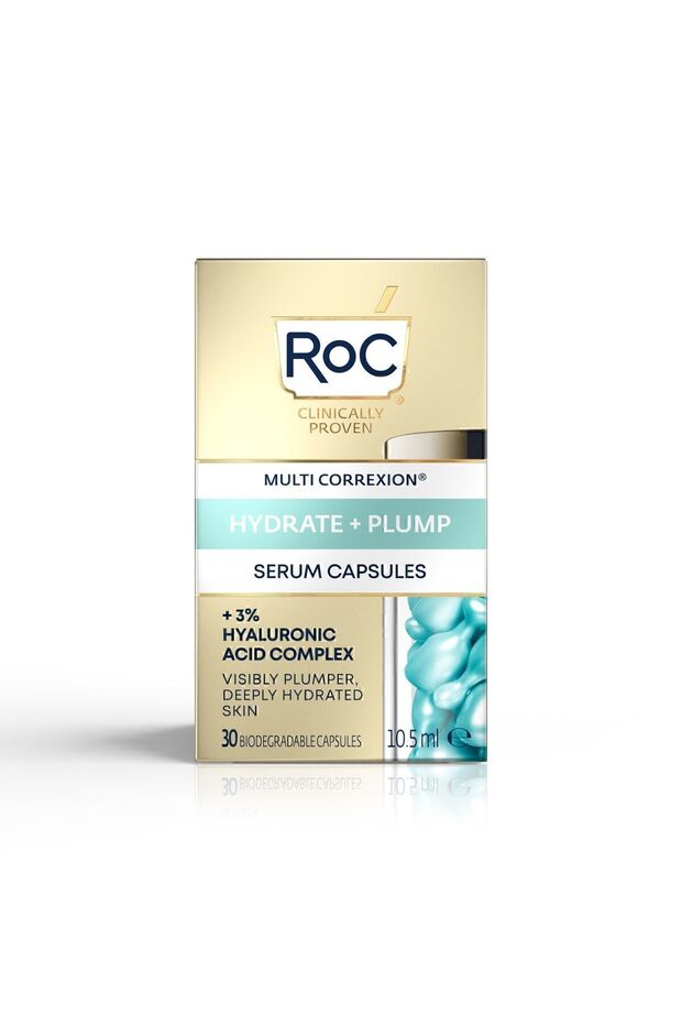 Capsule Serum Containing 3% Hyaluronic Acid 30 Pieces - Intensive Moisturizing and Plumping Care