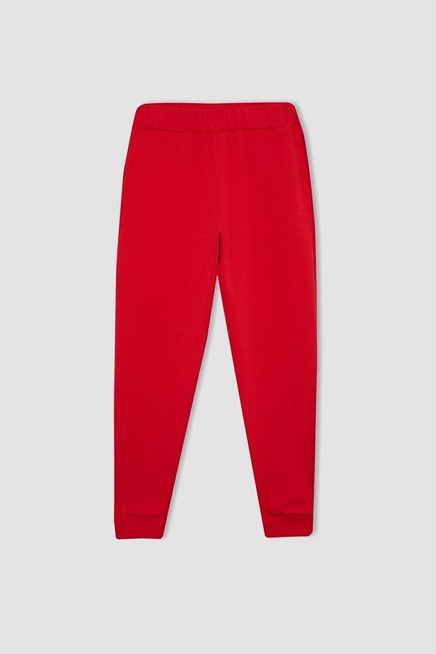 Fit Standart Fit Çift Cepli Esnek Paça Skuba Dalgıç Kumaş Basic Eşofman Altı C2294ax24sp - 7