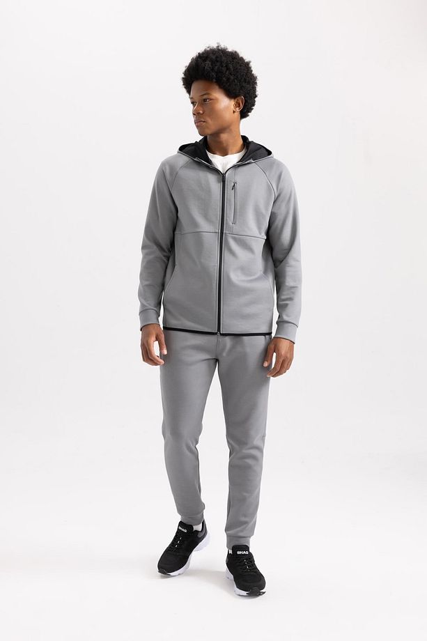 Fit Slim Fit Çift Cepli Standart Paça Skuba Dalgıç Kumaş Jogger Eşofman Altı Z9112az23au - 3