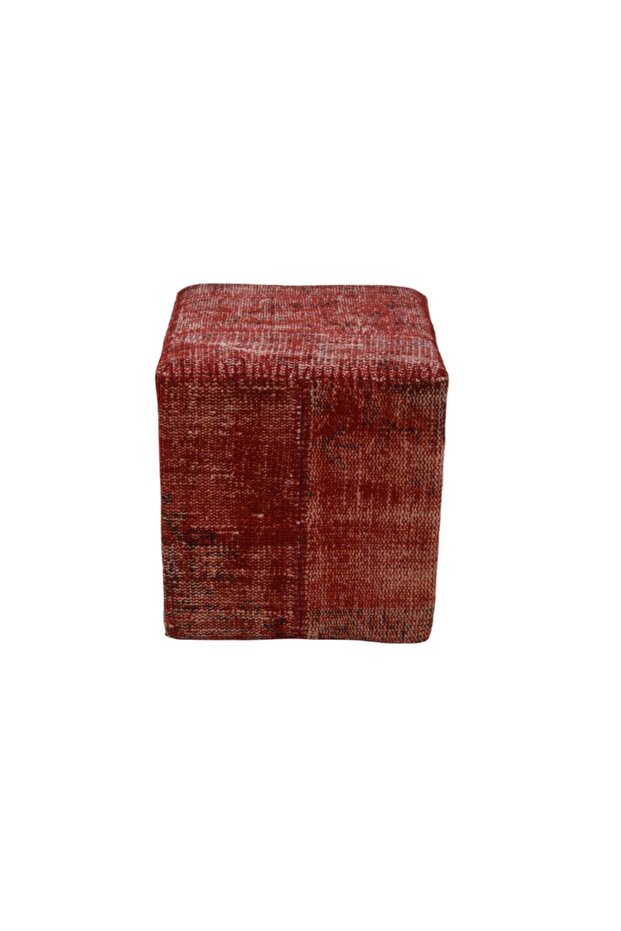 El Dokuma Yün Patchwork Puf - 3