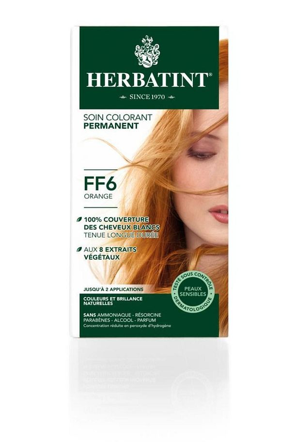 Ff6 Orange (TURUNCU) 150 ml Bitkisel Saç Boyası - 1