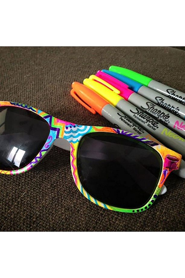 Fine Permanent Markör 4'lü Paket, Neon Renkler - 3