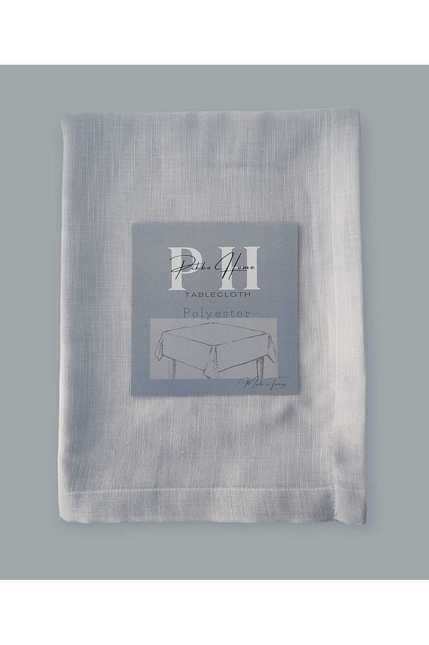 Açık Gri Ince Polyester Masa Örtüsü(LM) - 1