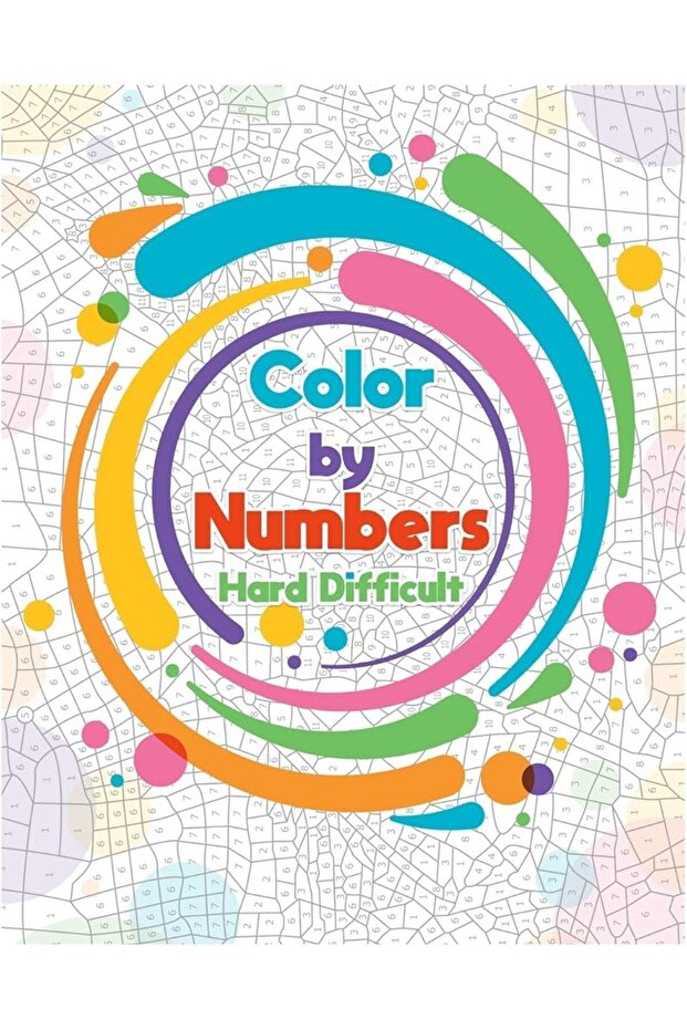 Color By Numbers Hard Difficult - 1