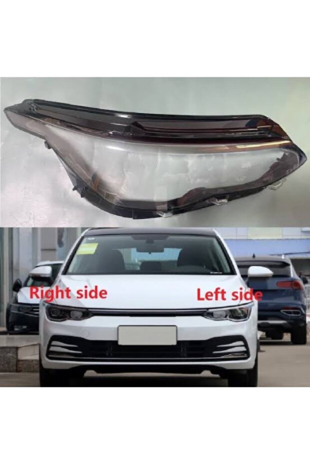 Golf8 uyumlu far camı 2020