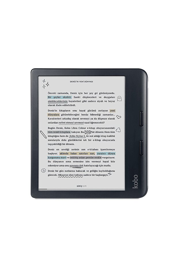 Libra Colour E-Kitap Okuyucu Siyah