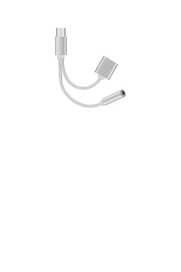 Usb-c Çoklu Dönüştürücü Şarj Ve Kulaklık Type-c To Aux And Type-c - 1