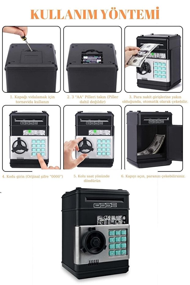 Atm Şifreli Kumbara - 6