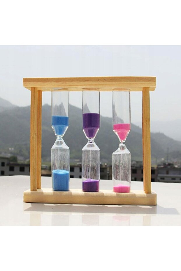 5-10-15 Minute Natural Wooden Design - Home, Office, Desktop Gift Decorative Set