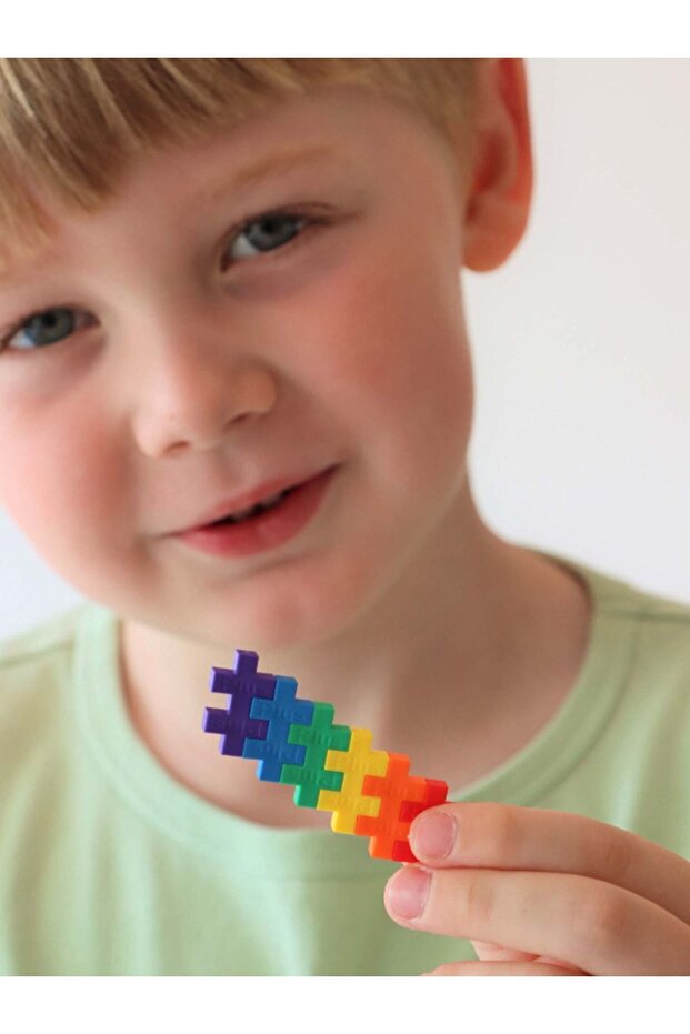 Plus - Plus Minecraft Temalı Silindir Kutuda Basic - Temel Başlangıç Yapı Oyuncağı ( 100 Parça) 4023 - 2