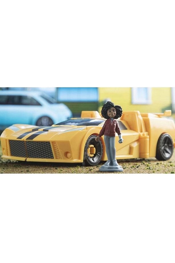 Transformers Earthspark Spinchanger Bumblebee Dönüşebilen Robot Araba F7662 - 4