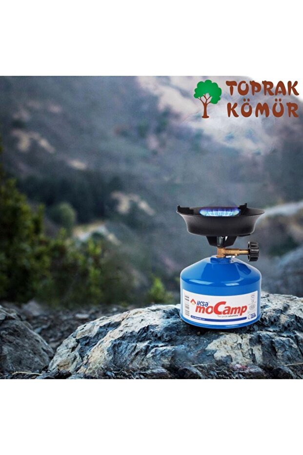 Mocamp Tekrar Doldurabilir Portatif Kamp Ocağı ( Çakmak Gazı Hediyeli) - 5