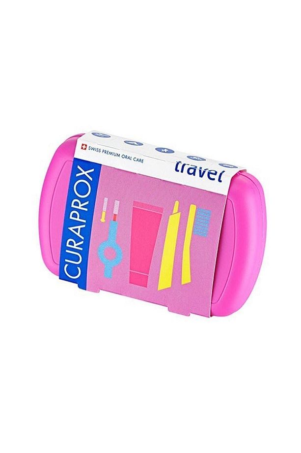 5460 5460 Diş Fırçası Ve Diş Macunlu Seyahat Seti- Pembe - 2