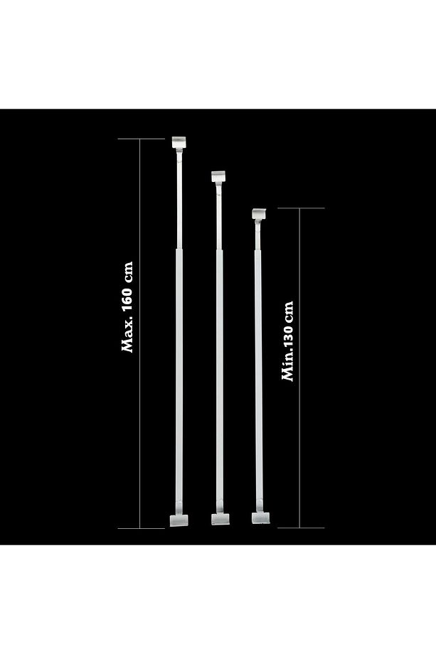 Uzun Pencerelere Özel Uzayıp Kısalan Korkuluk 3 Adet - 130 Cm Ile 160 Cm Arasında Uzayıp Kısalır - 3