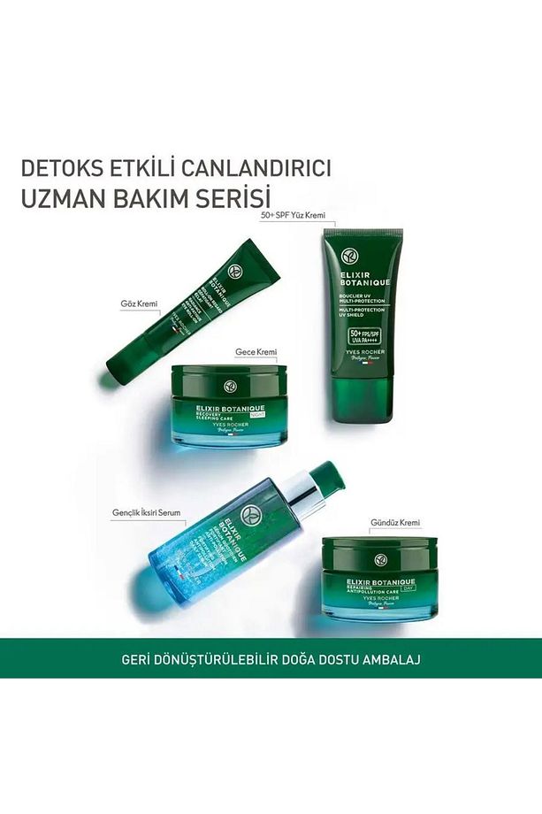 50+ SPF Yüz Kremi - Yaşlanma Karşıtı Bitkisel Antioksidan Bakım / Elixir Botanique - 7