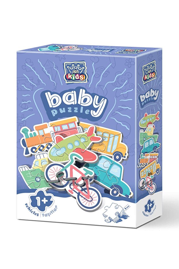 Art Kids Vehicles Baby Puzzle