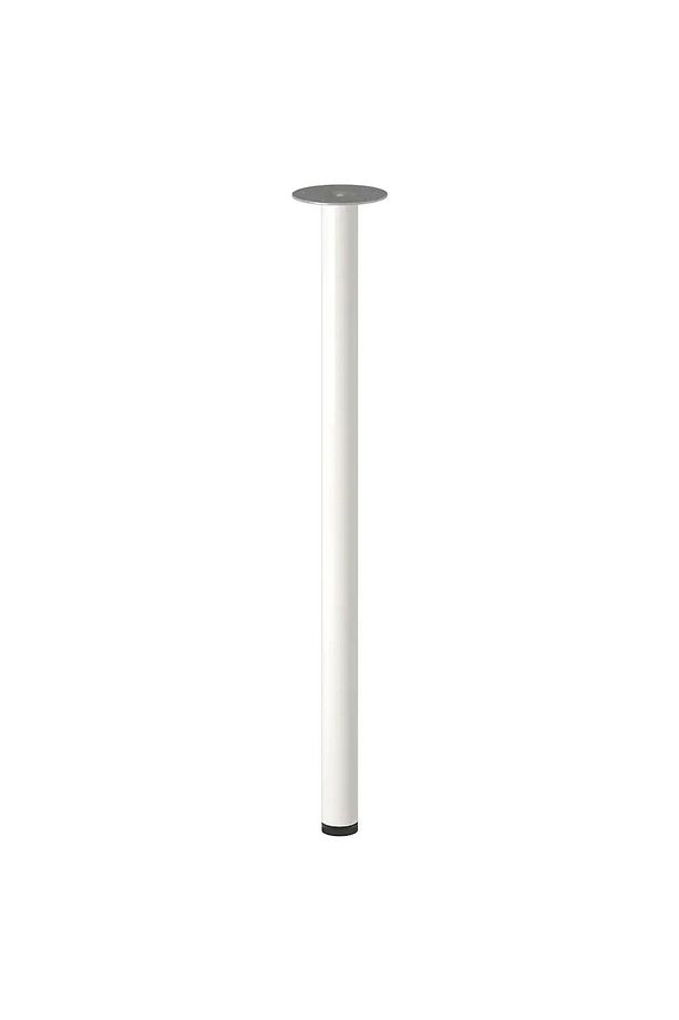 Tekli Adıls Beyaz 70 Cm Ayak Çelik Masa Ayağı Çalışma Masası Ayağı (# 646154698) Beyaz Masa Ayağı - 1