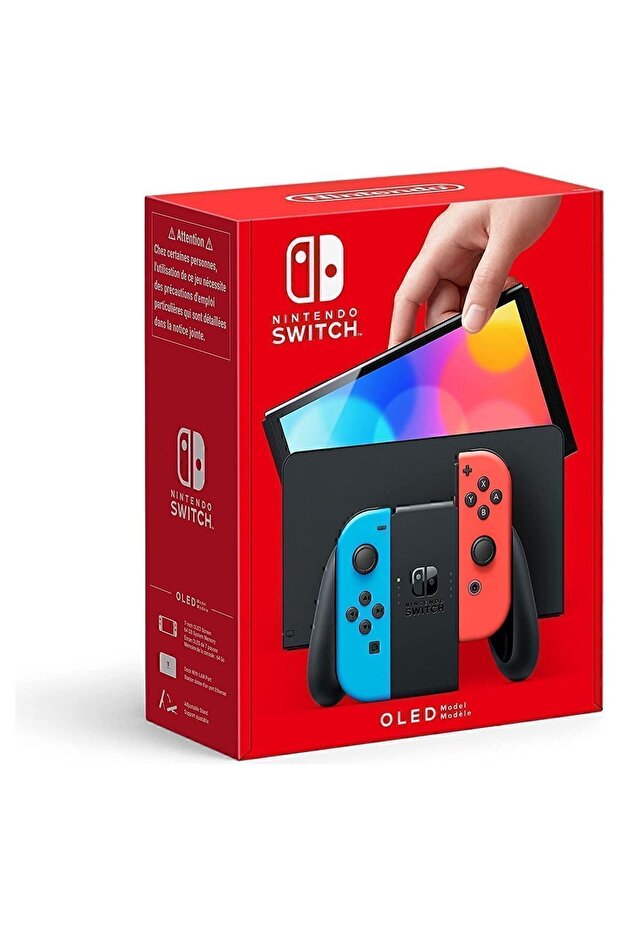 Oled Switch 64 Gb Console - Red/Blue Model