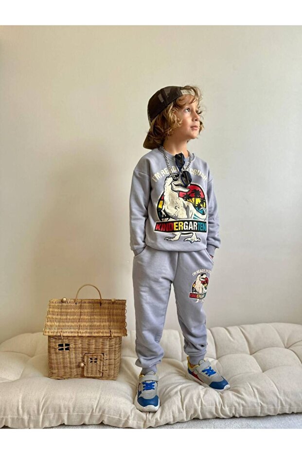 Dinosaur Printed Boys' Set