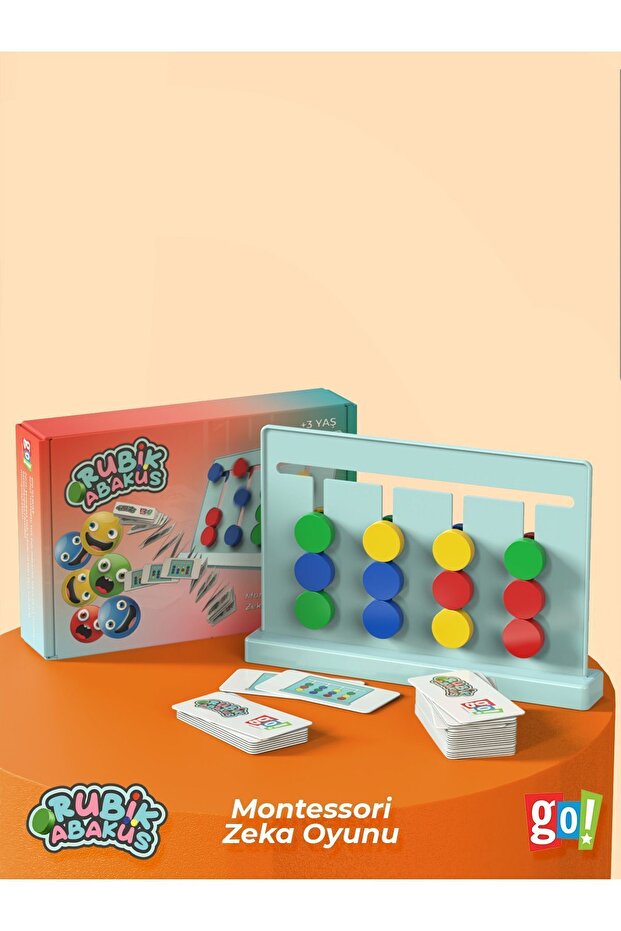 Rubik's Abacus Montessori Intelligence Game Educational Toy