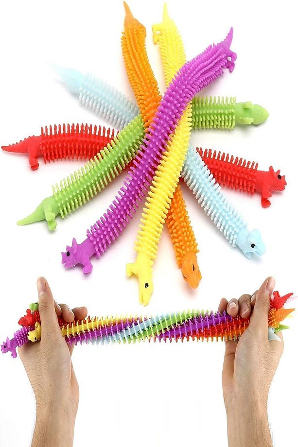 3 Adet Oyuncak Uzayan Sukuşi Oyuncak Tırtıl Unicorn Karne Hediyesi - 3