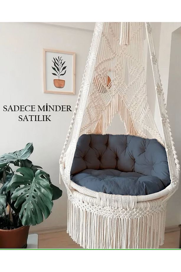 Makrome Salıncak Minderi  Sadece Mi?nder - 2