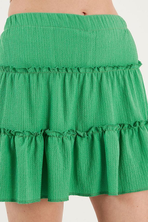 Beli Lastikli Mini Şort Etek ŞORT ETEK 5865038 - 5