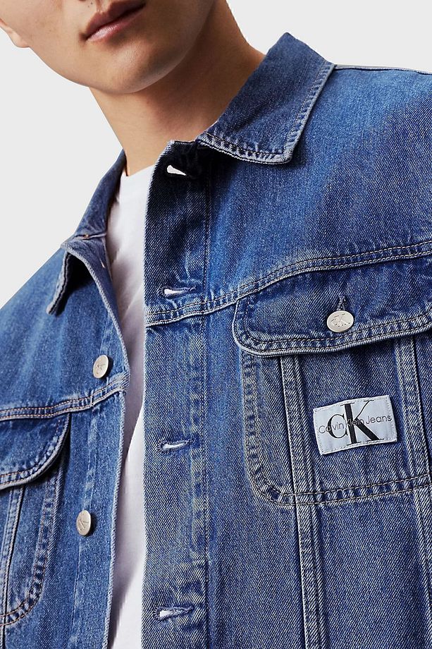 Pamuklu Regular Fit Kot Ceket J30J3257501A4 Erkek KOT CEKET J30J325750 1A4 - 4