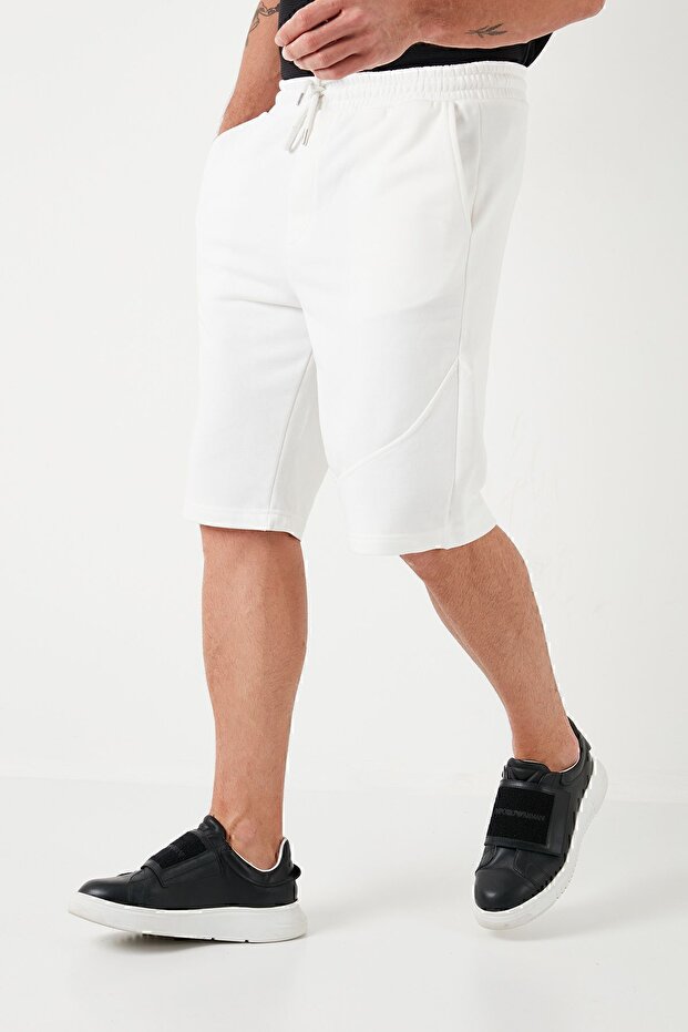Waist Tied Cotton Pocket Regular Fit Short Men's SHORTS5908041