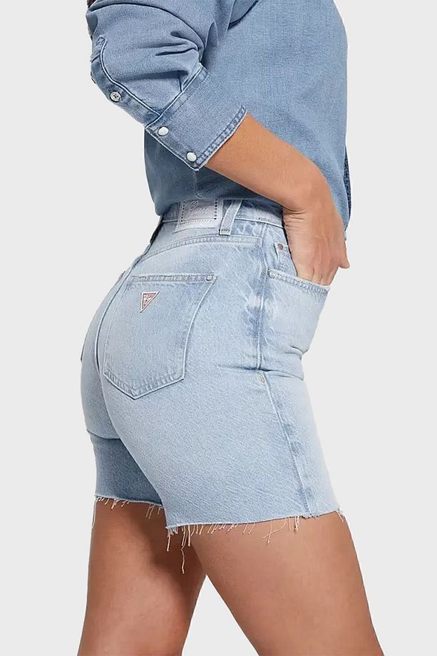 80's Pedal Yüksek Bel Denim Short W4GD47D5B66  SHORT W4GD47 D5B66 SEAD - 3