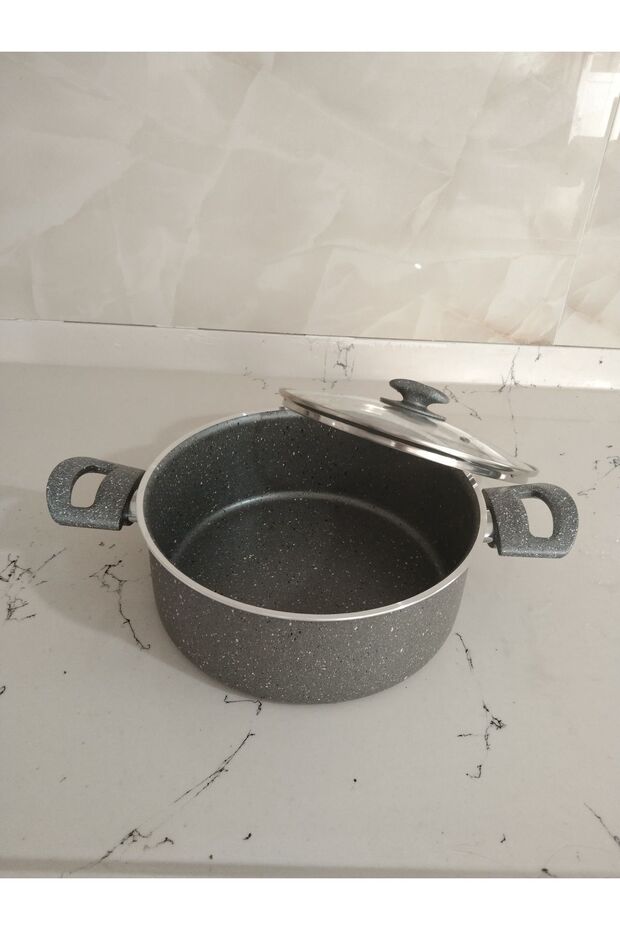 granit tencere 24 cm - 2