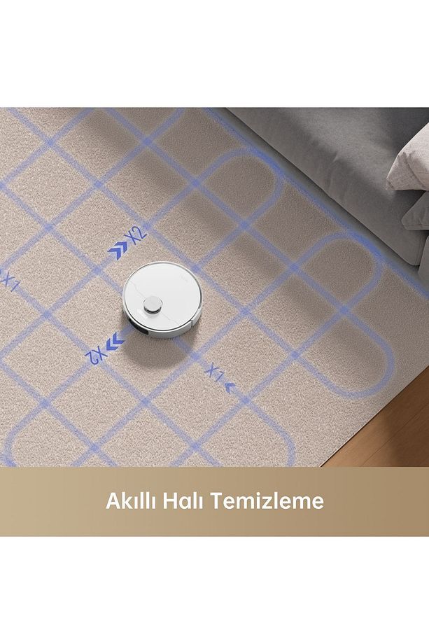 Mova S10 Plus Robot Süpürge, 7,000pa Vormax™ Emiş, Yükseltilebilir Tam Kauçuk Silindirik Fırça - 9