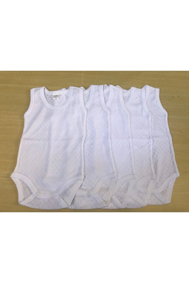 Jacquard Air-Conditioned Hanger with Snap Fasteners (Pack of 5) White Color