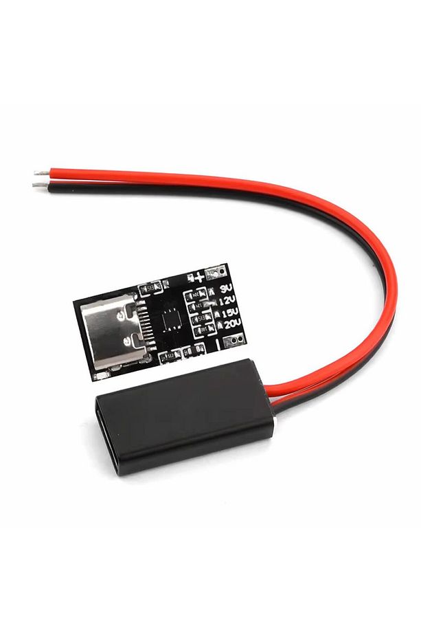 PD/QC Hızlı Şarj Adaptörü Voltaj Tetikleyici Modül Decoy Kutulu 9-12-15-20V Sabit Voltaj Yük Type-C - 6