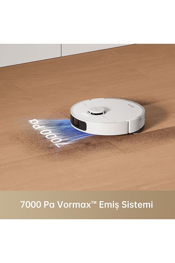 Mova S10 Plus Robot Süpürge, 7,000pa Vormax™ Emiş, Yükseltilebilir Tam Kauçuk Silindirik Fırça - 5