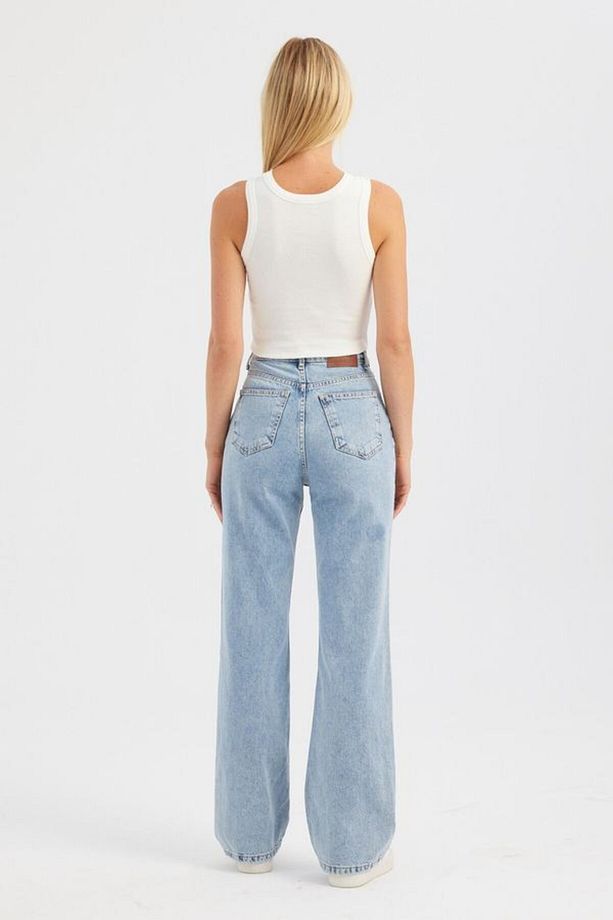 Pamuklu Göğüs Dekolteli Crop Top - 5