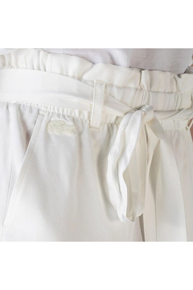 Kadın Krem Şort - 4