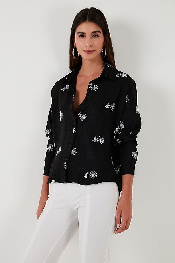 Çiçekli Regular Fit Gömlek  GÖMLEK 67044532S4 - 5