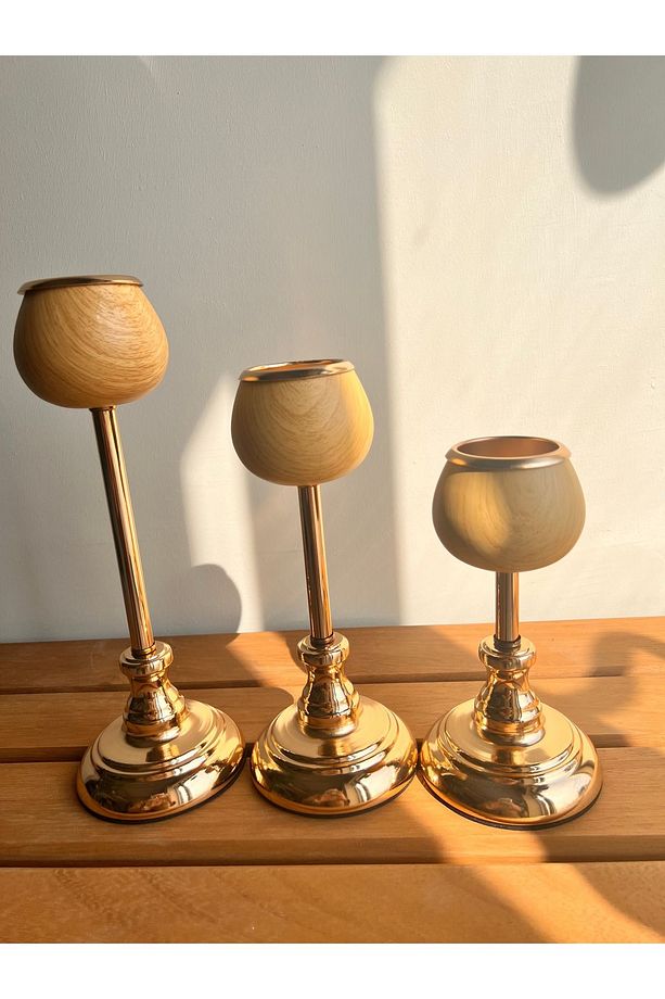 3lu şamdan set - 2
