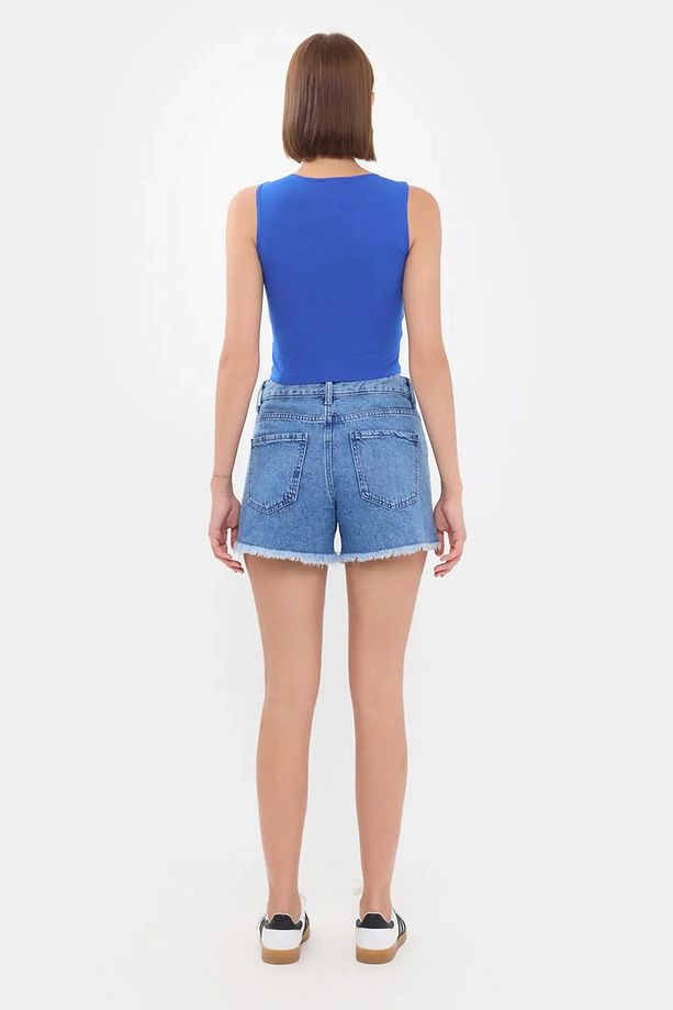 Yuvarlak Yaka Basic Tank Top - 5