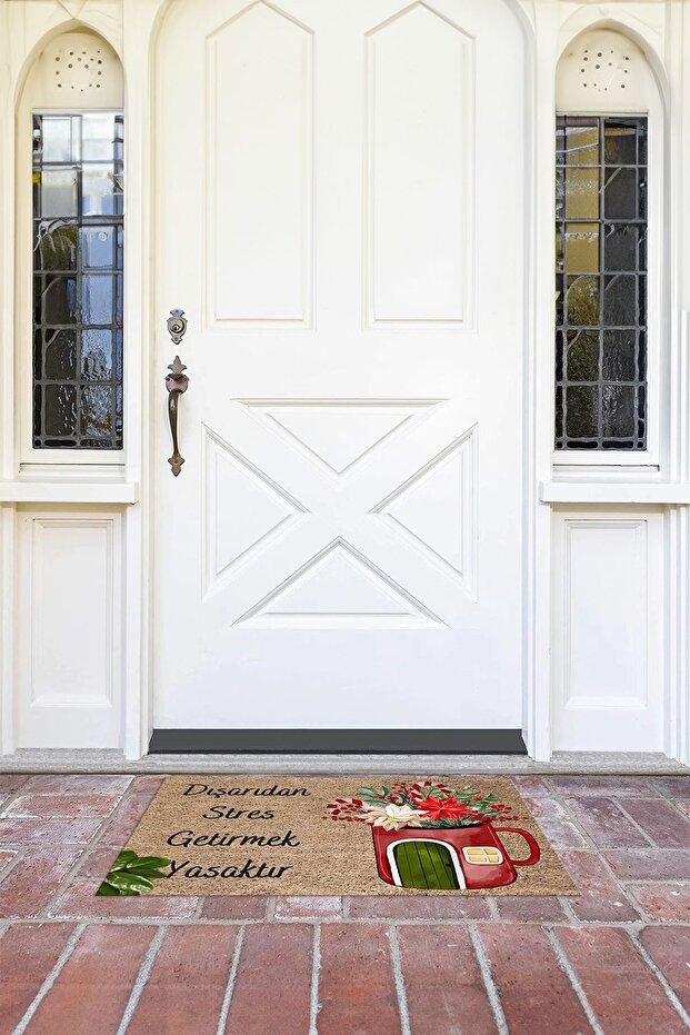 Printed Non-Slip Base Erasable Door Mat (40X60Cm)
